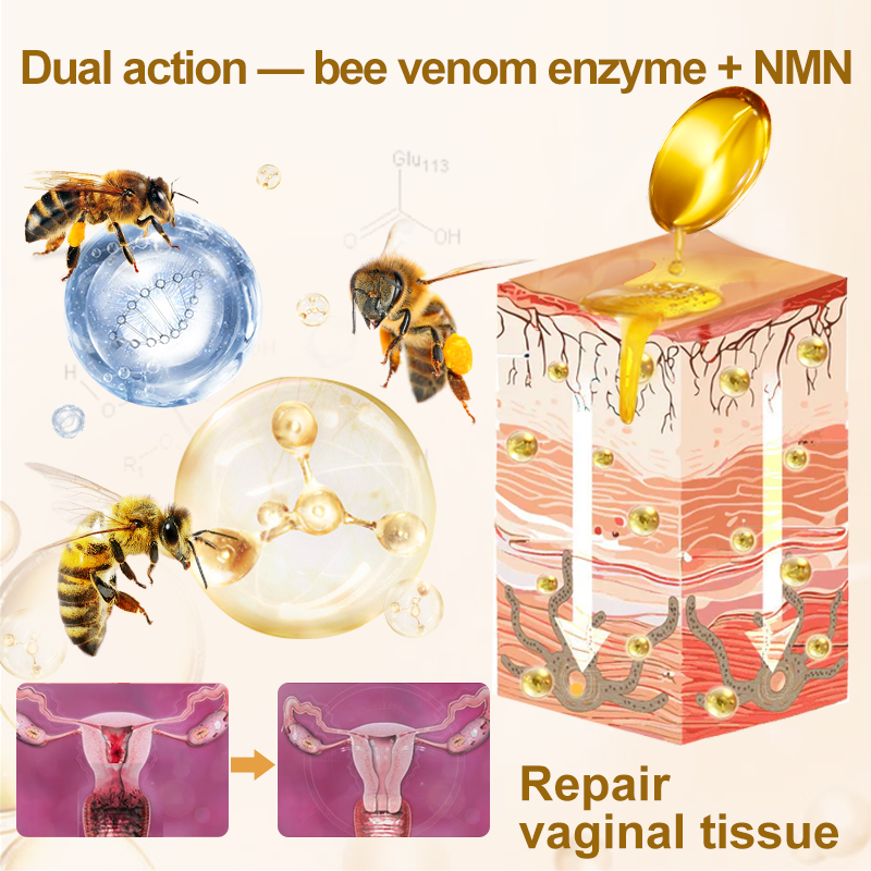 Lenreey® Bee Venom NMN Natural Repair Vaginal Capsules (For all vaginal and hormonal problems) 💖