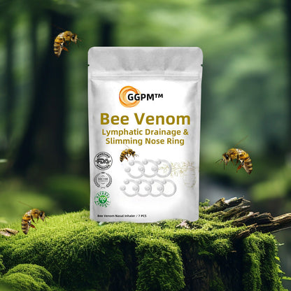 🐝GGPM™ Bee Venom Lymphatic Drainage & Slimming Nose Ring⭐(for all lymphatic problems and obesity)